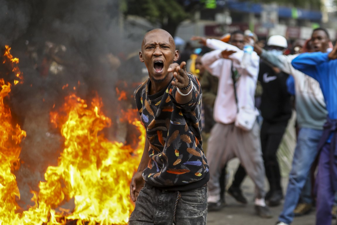 Kenya'da vergi yasası protestolarında 1 ölü, 200 yaralı