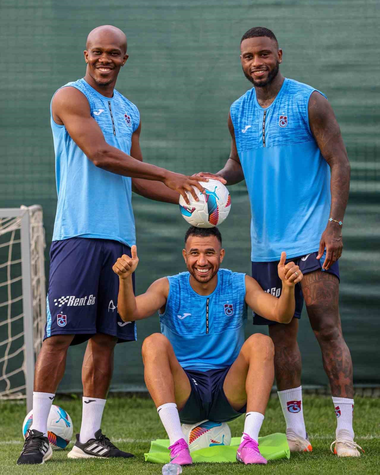 Trezeguet, Trabzonspor kampına katıldı 