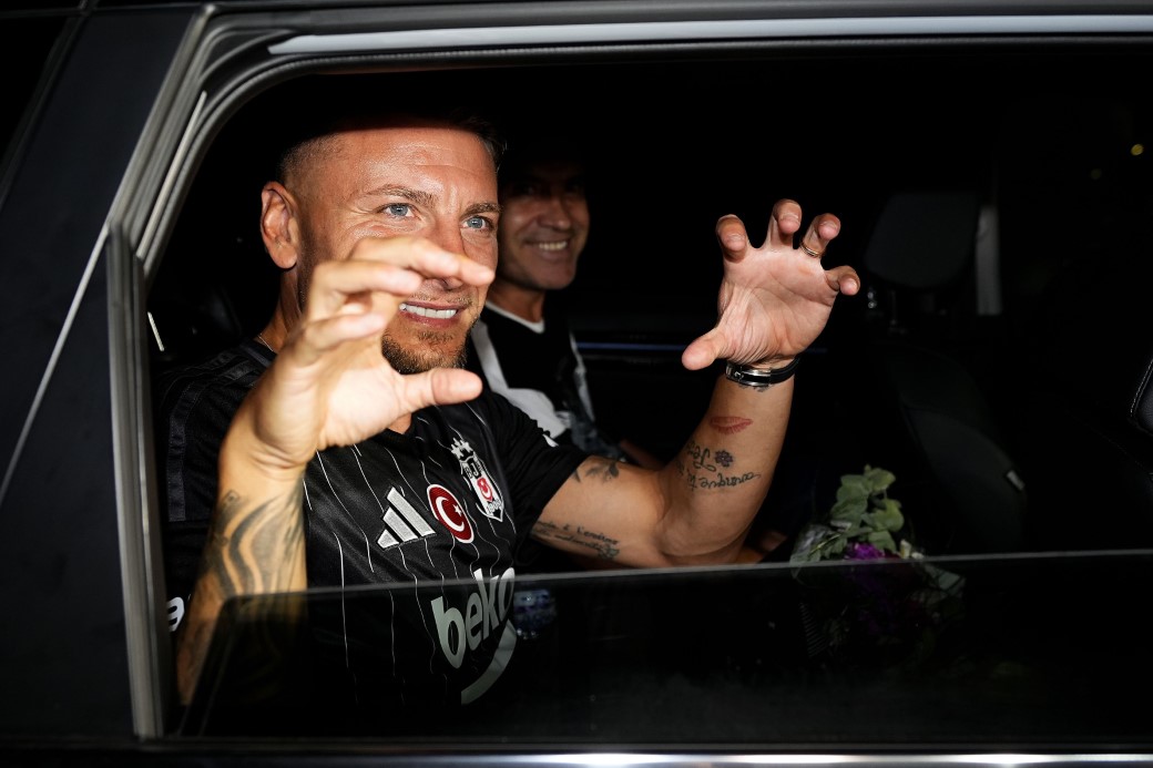 Beşiktaş&rsquo;ın yeni transferi Immobile İstanbul&rsquo;da