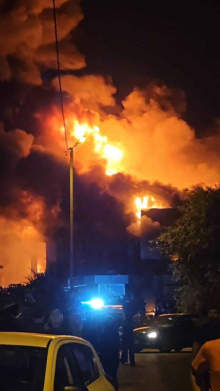 Sakarya&rsquo;da fabrikada yangın 