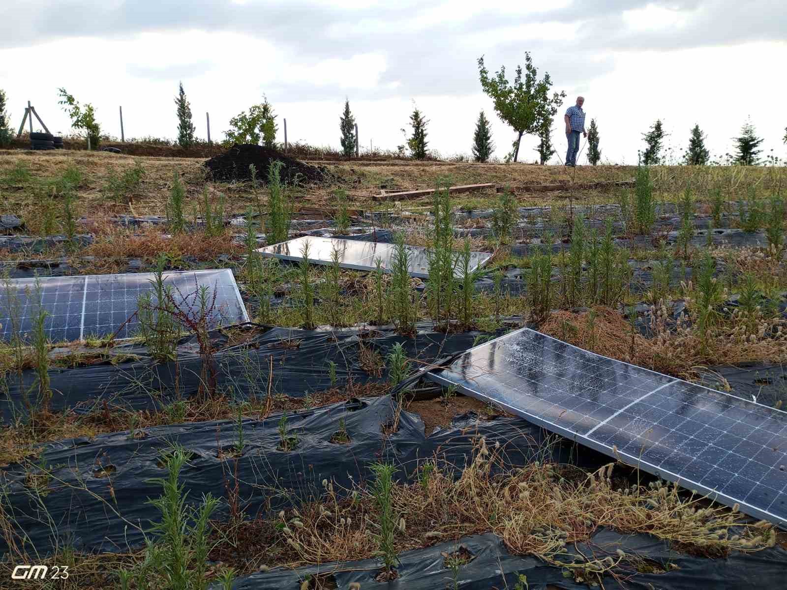 Malkara’da hortum dehşeti: Kamp alanı yerle bir oldu 