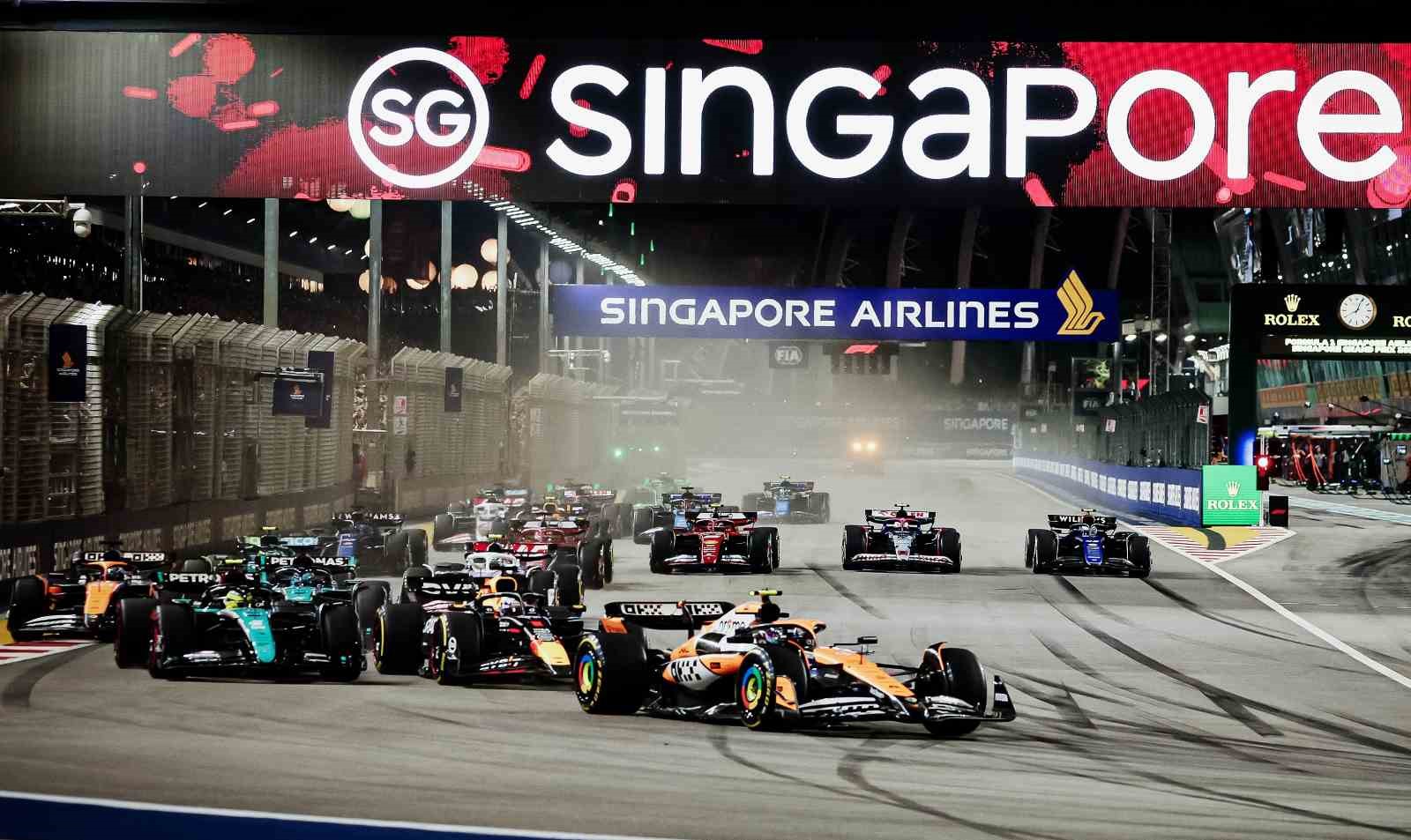 Singapur Grand Prix’sini Lando Norris kazandı 