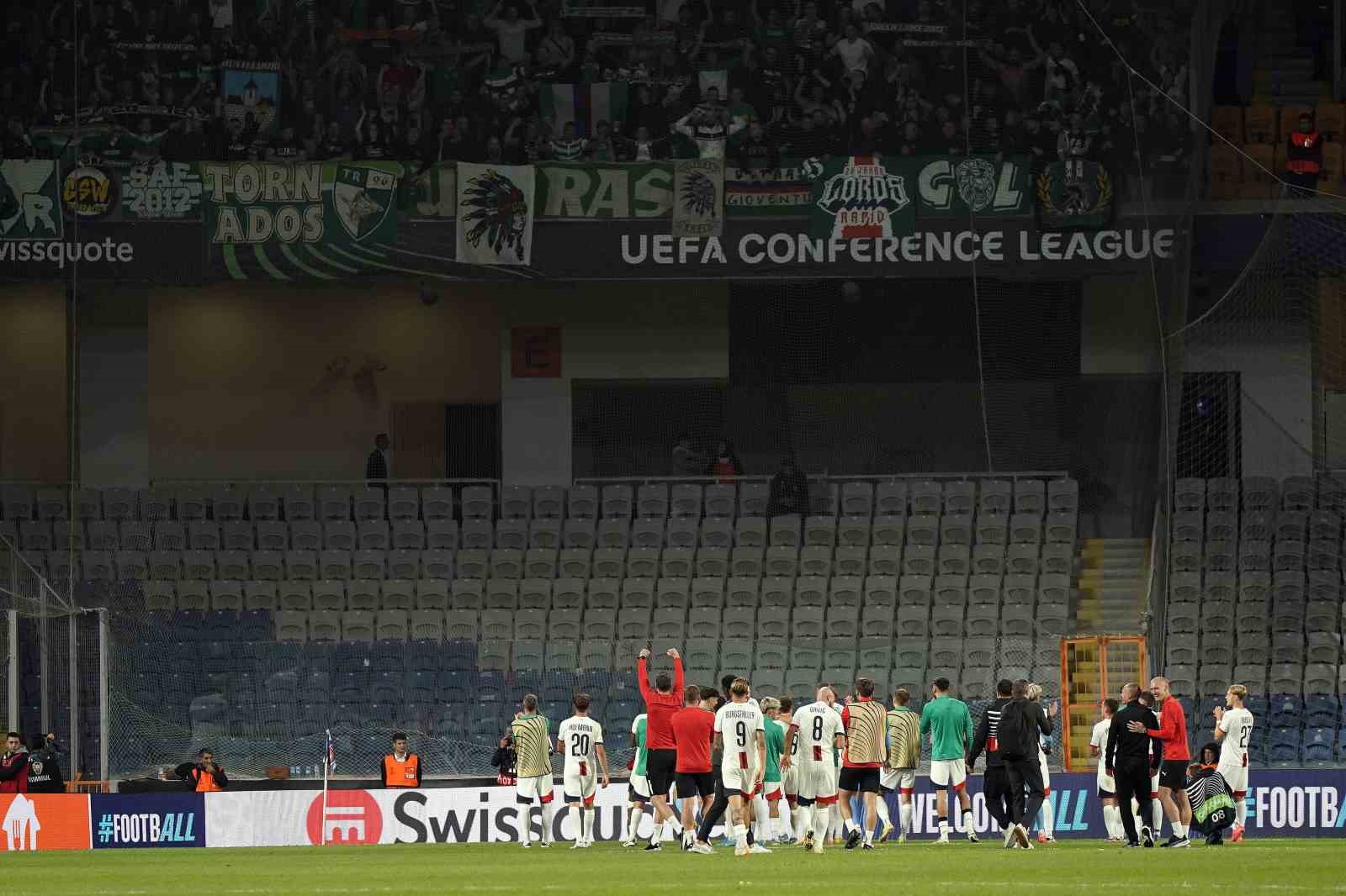 UEFA Konferans Ligi: Başakşehir: 1 - Rapid Wien: 2 (Maç sonucu) 