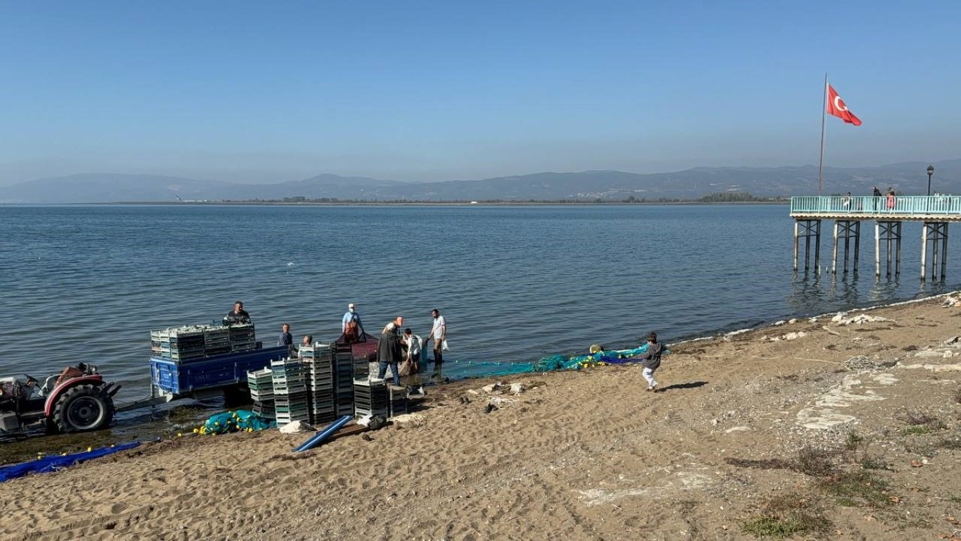 İznik Gölü’nde tarihi balık rekoru