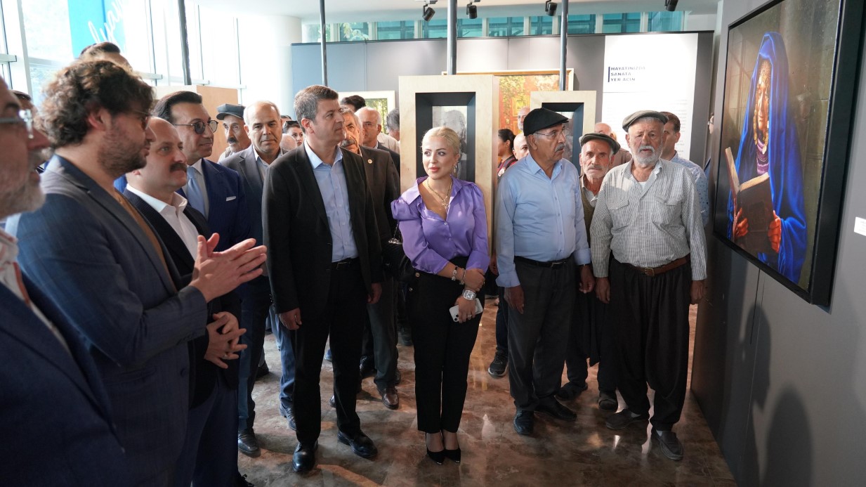 İtalyan ressamların sergisine, Adıyamanlılar damga vurdu