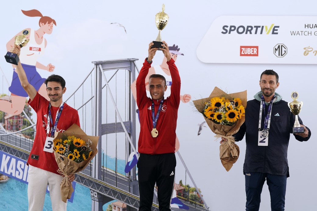 46. İstanbul Maratonu’nda kazananlar ödüllerini aldı