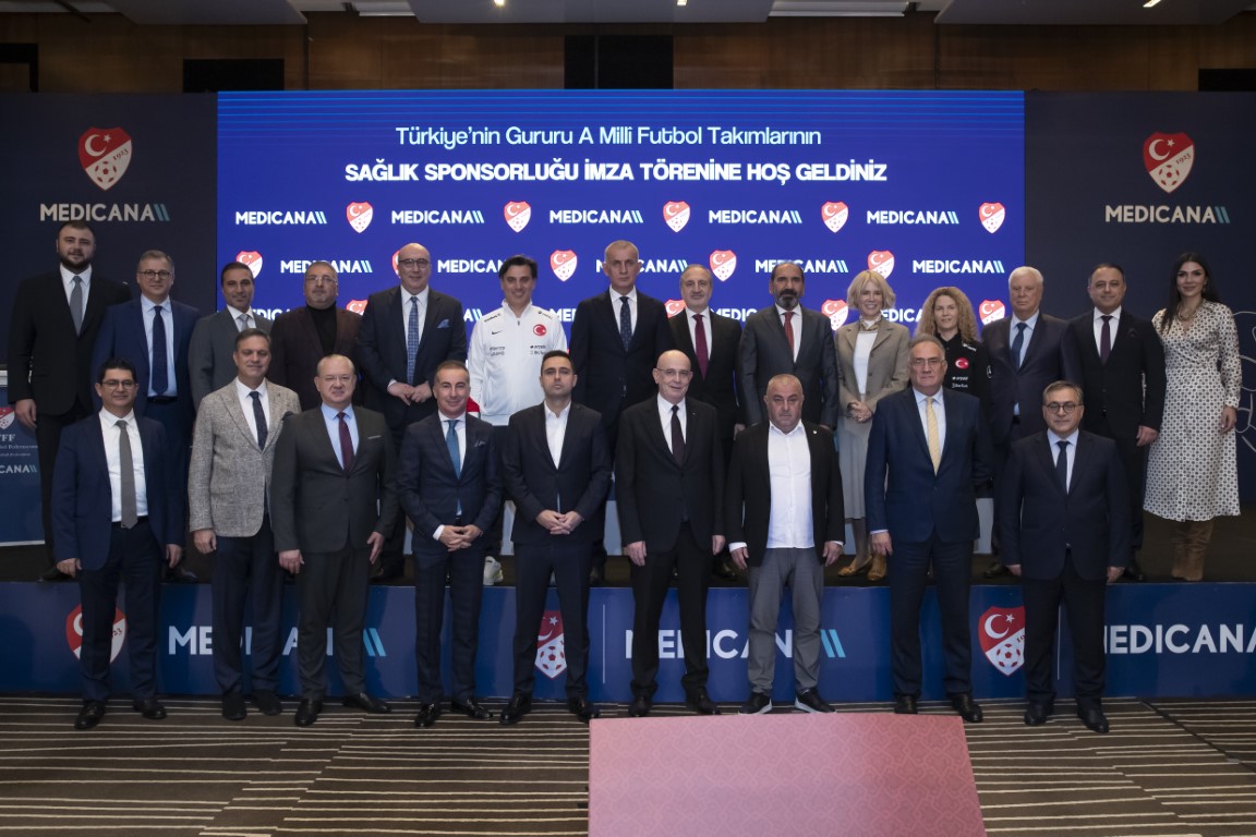 Medicana, Türkiye Futbol Federasyonu’nun sağlık sponsoru oldu