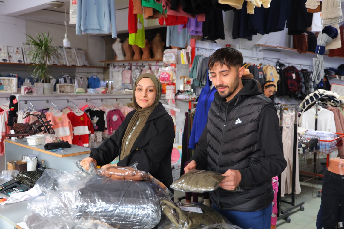 Kahramanmaraş’ta depremzede çiftler 