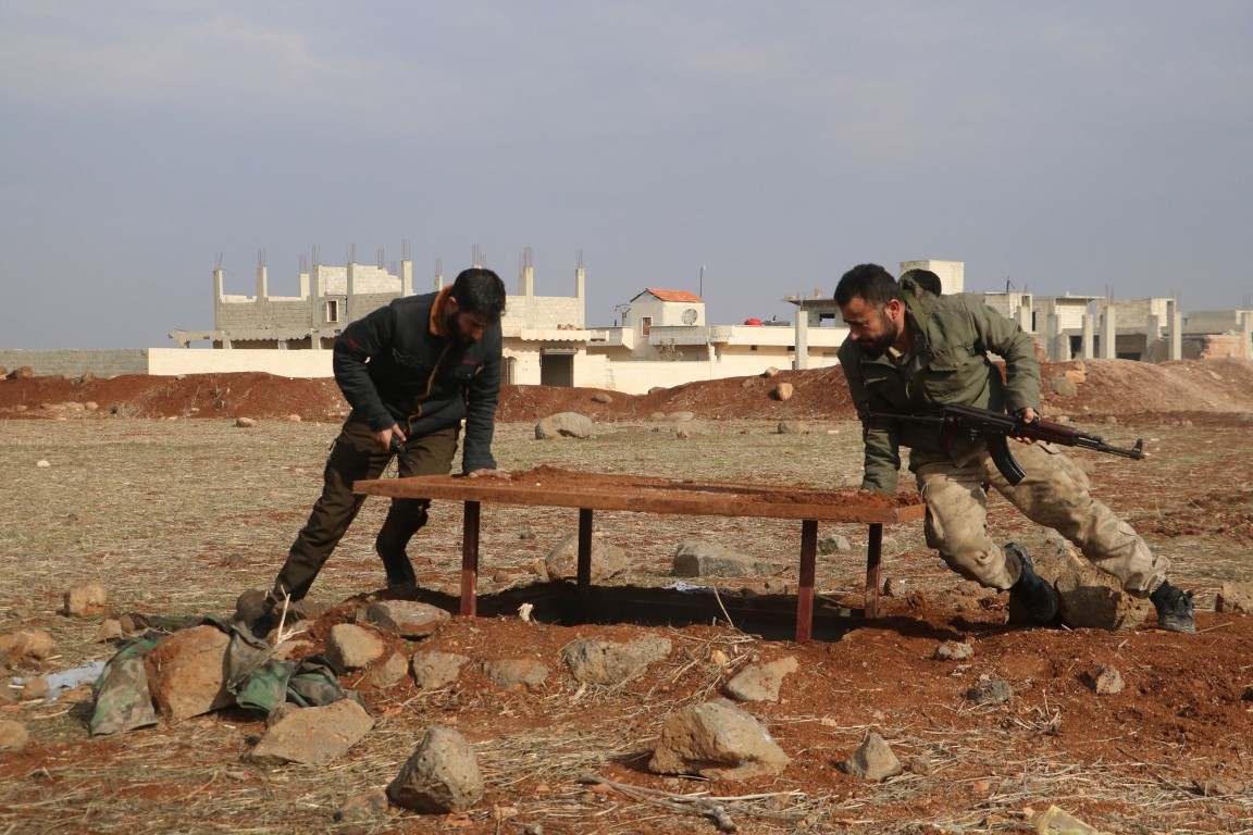 PKK/YPG'nin Tel Rıfat'taki fare deliğinin ucundan kaçış asansörü çıktı