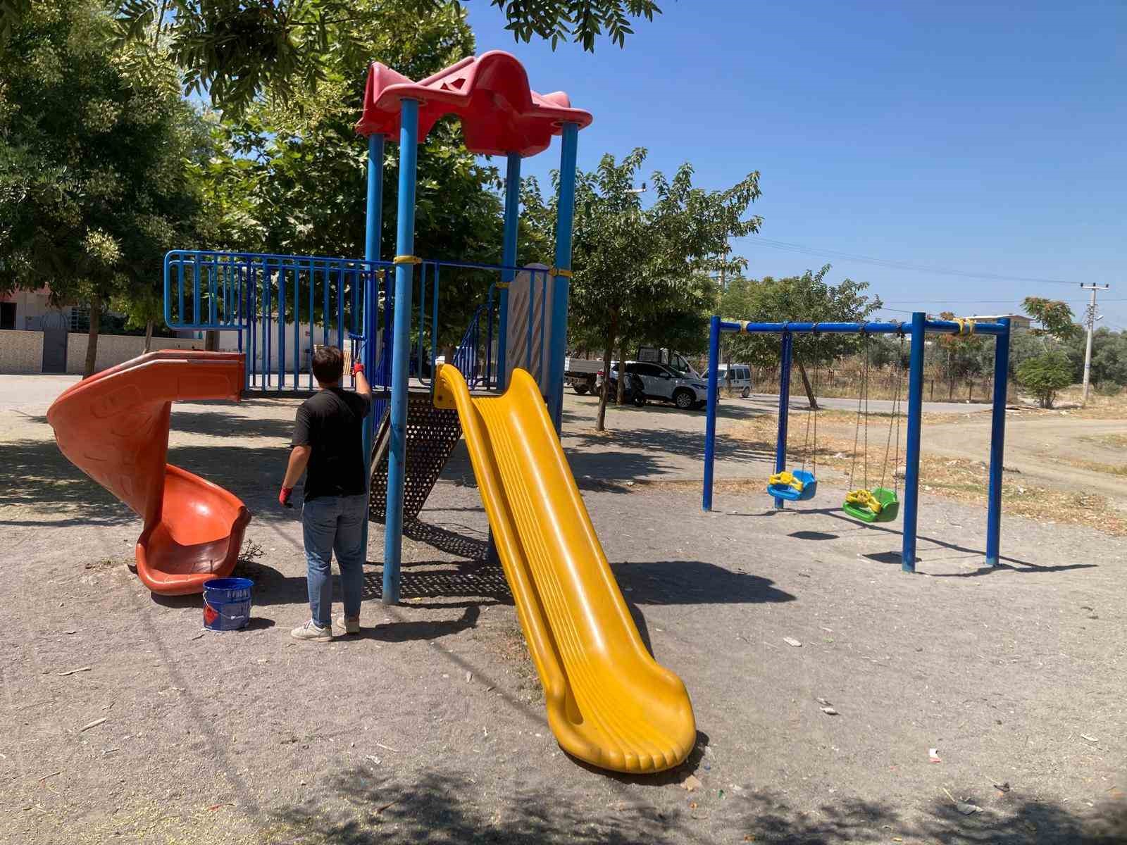 yunusemre-de-parklar-cocuklar-icin-yenileniyor