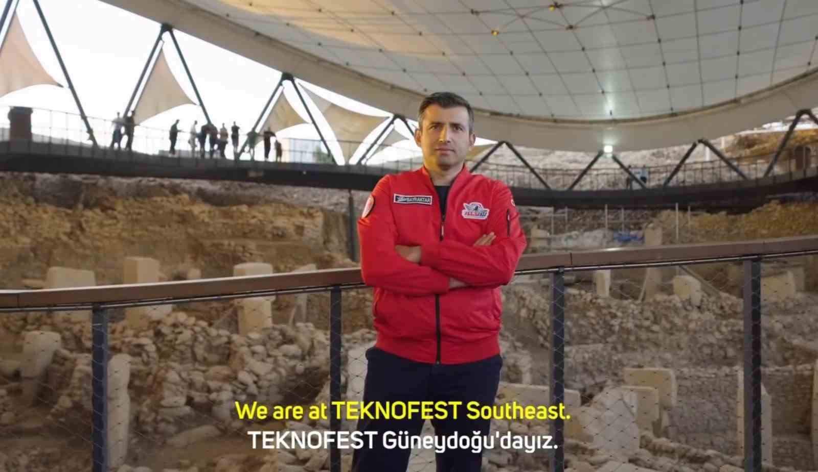 bayraktar-dan-tarihin-sifir-noktasi-gobeklitepe-den-teknofest-cagrisi