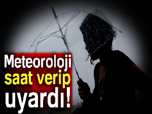 Meteoroloji'den İstanbul için sağanak yağış uyarısı | 12 Kasım 2017