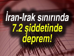 Son dakika: Irak'ta 7.3 şiddetinde deprem |Son depremler