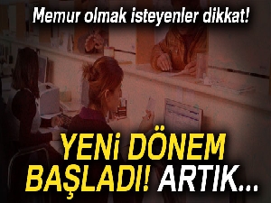 Mahalli İdarelere Memur Personel Alımı'nda yeni düzenleme