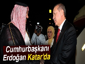 Cumhurbaşkanı Erdoğan Katar'da