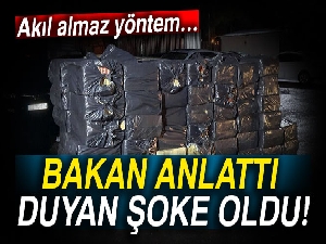Bakan anlattı, herkes şoke oldu: Vücuduna et sarıp ülkeye sokan var