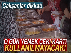 Türkiye genelinde yemek kartları ve çeklerine 'boykot' hazırlığı