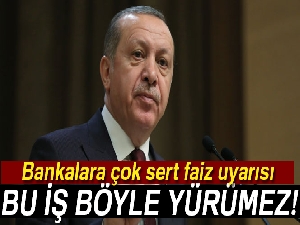 Cumhurbaşkanı Erdoğan'dan faiz açıklaması: Bu iş böyle yürümez, çözeceğiz