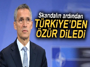 NATO Genel Sekreteri Türkiye'den özür diledi