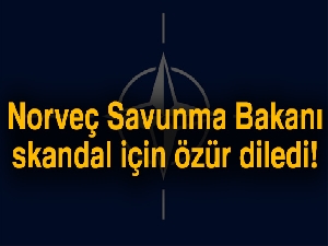 Norveç Savunma Bakanı skandal için özür diledi