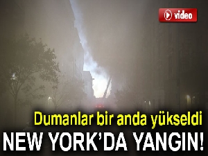 New York'ta dev yangın!