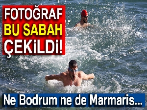 Kasım ayında Van Gölü’nün keyfini çıkartıyorlar