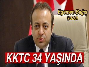 Egemen Bağış: 'KKTC 34 yaşında'