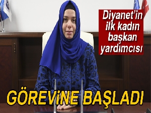 Diyanet'in ilk kadın başkan yardımcısı Huriye Martı görevine başladı