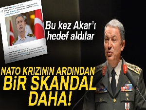 NATO skandalının ardından bir fotoğraf krizi daha! Bu kez Hulusi Akar'a...