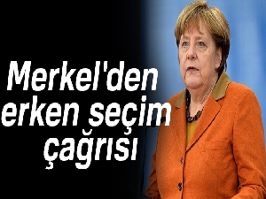 Merkel: Azınlık hükümeti kurulacağına yeniden seçime gitmeyi tercih ederim