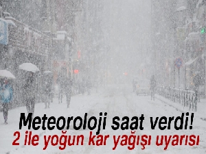 Meteoroloji saat verdi! Yoğun kar yağışı geliyor |24 Kasım Cuma yurtta hava durumu