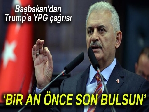 Başbakan'dan Trump'a YPG çağrısı