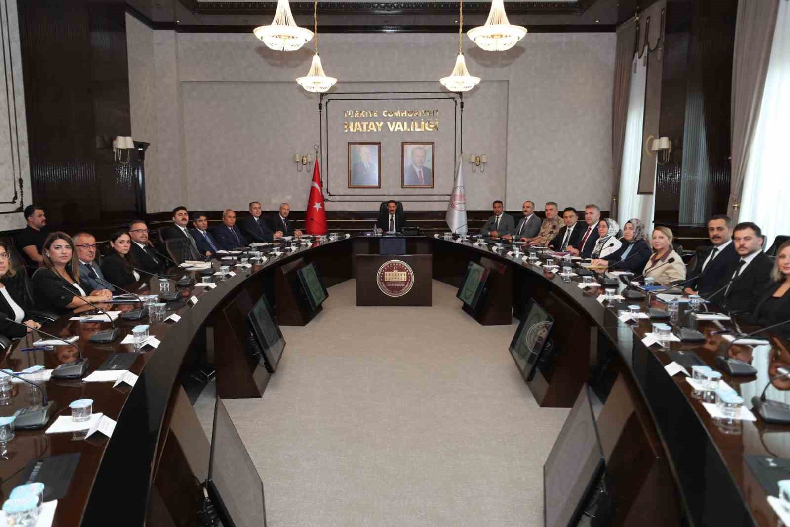 hatay-da-universitelerin-guvenlik-ve-barinma-hizmetleri-degerlendirildi