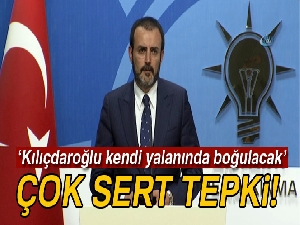 Mahir Ünal'dan Kılıçdaroğlu'na: 'Kendi iftirasında, yalanında boğulacak'