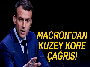 Fransa Cumhurbaşkanı Macron’dan Kuzey Kore çağrısı