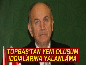 Kadir Topbaş'tan yeni oluşum iddialarına yalanlama