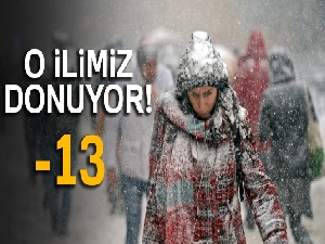 Kars donuyor: Eksi 13