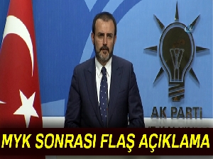 MYK sonrası AK Parti Sözcüsü Mahir Ünal'dan flaş açıklamalar