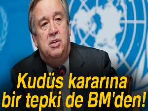 BM'den flaş Kudüs açıklaması