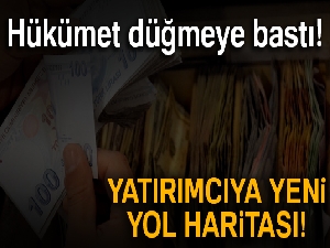 Hükümet düğmeye bastı! Yatırımcıya yeni yol haritası...