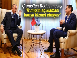 Çipras: 'Kudüs kararı barışa hizmet etmiyor'