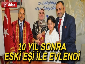 15 Temmuz gazisi 10 yıl sonra eski eşi ile evlendi
