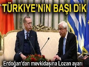 Erdoğan'dan mevkidaşına Lozan ayarı