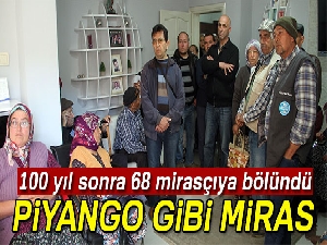 Piyango gibi miras