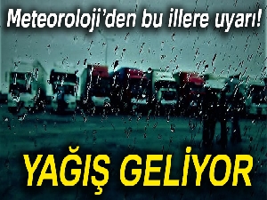 Meteoroloji'den bu illere uyarı! Sağanak yağış geliyor |9 Aralık Cumartesi yurtta hava durumu