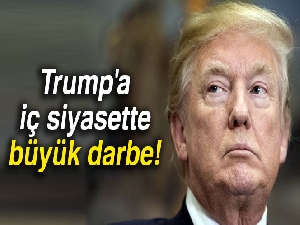 ABD Başkanı Donald Trump'a iç siyasette büyük darbe