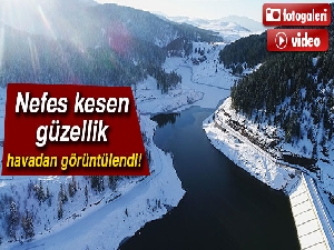 Nefes kesen güzellik havadan görüntülendi