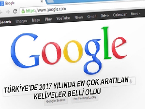 Türkiye'de 2017 yılında en çok aranan kelimeler,yabancı film,dizi ve şarkıcılar