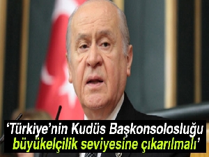 Bahçeli’den İİT’nin Kudüs kararına ilişkin açıklama
