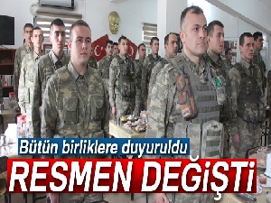 TSK’da yemek duası değişti